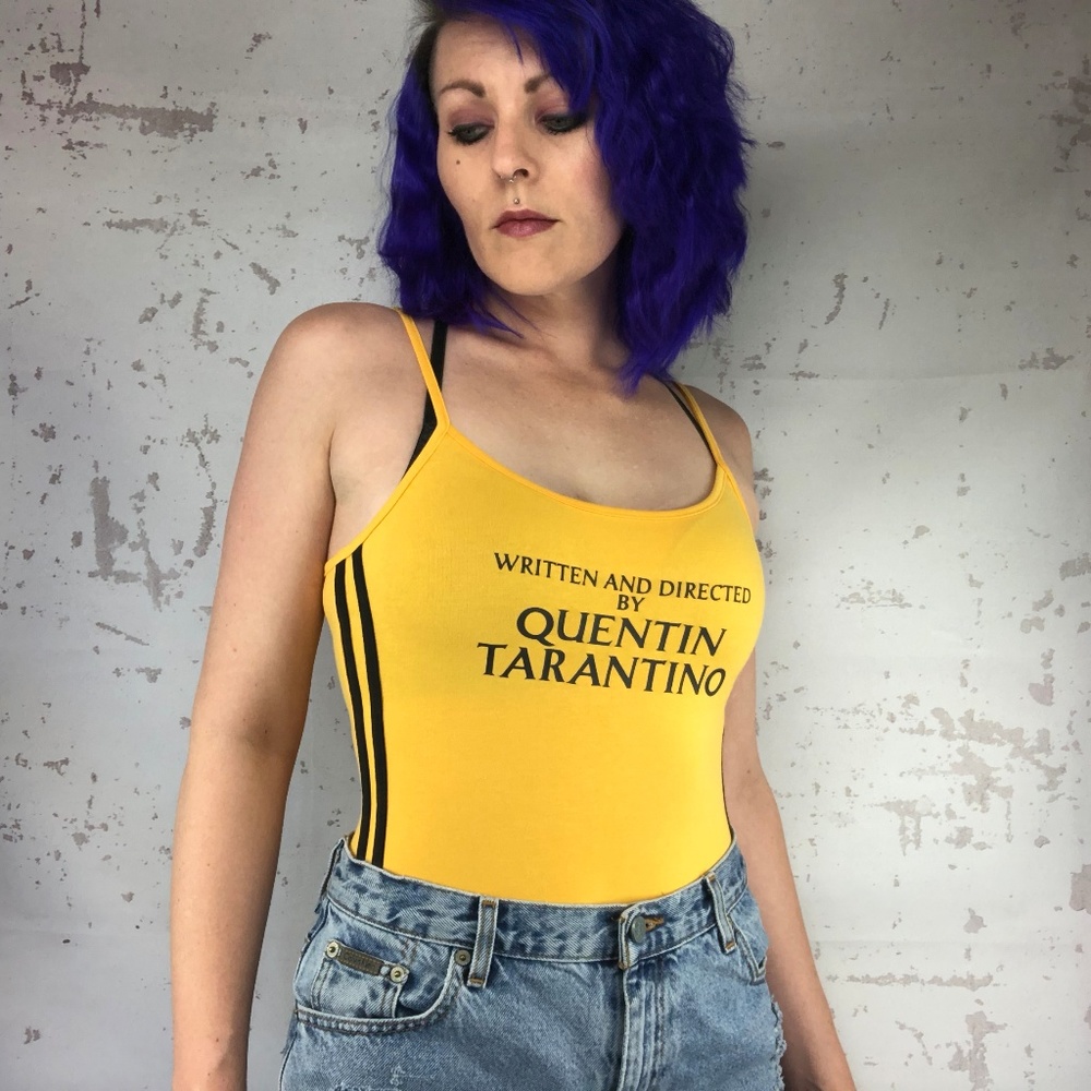 * Quentin Tarantino Kill Bill * Yellow Bodysuit - Picture 7 of 8